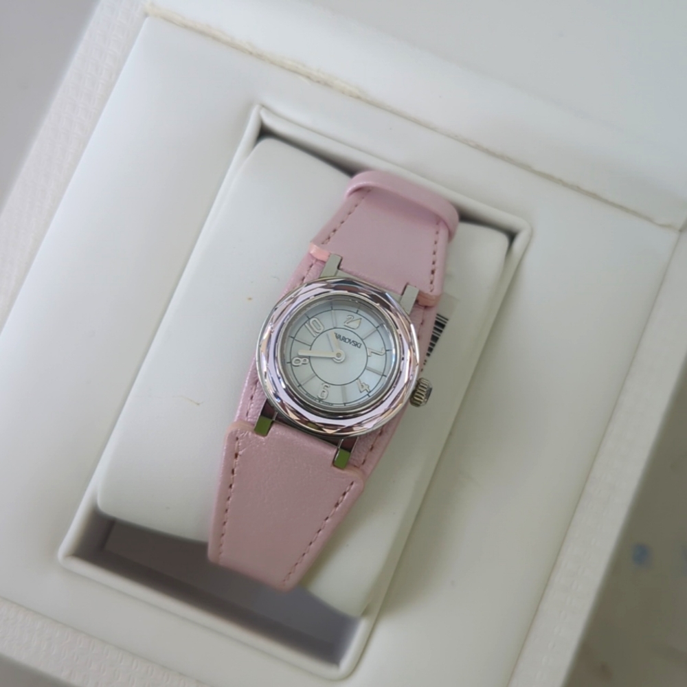 Swarovski pink watch